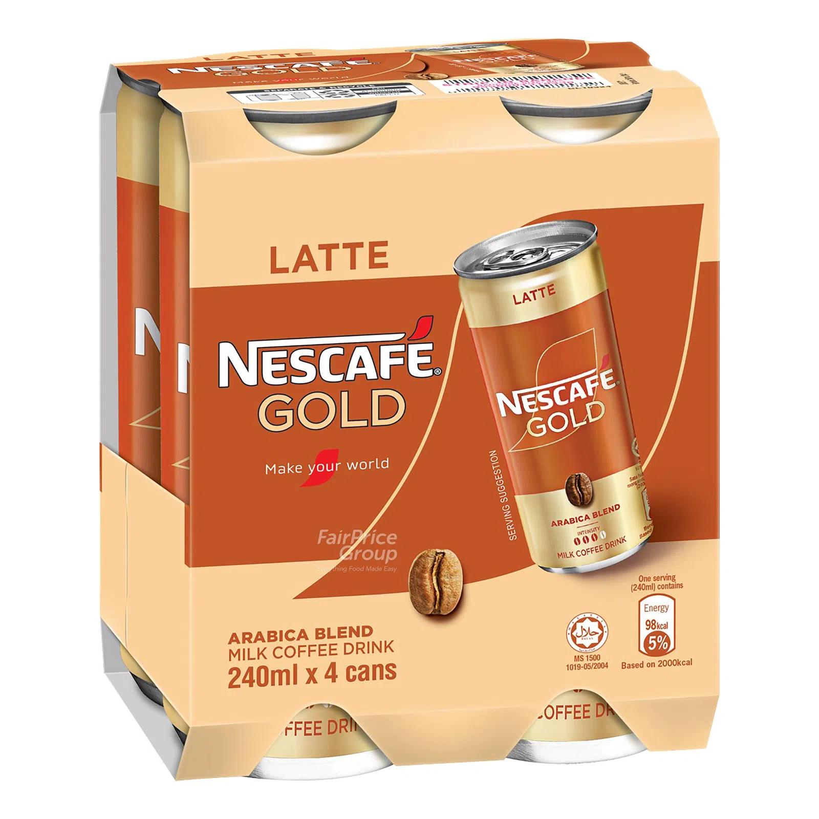 Nescafe Gold Latte Arabica Can 240ml - Image 2