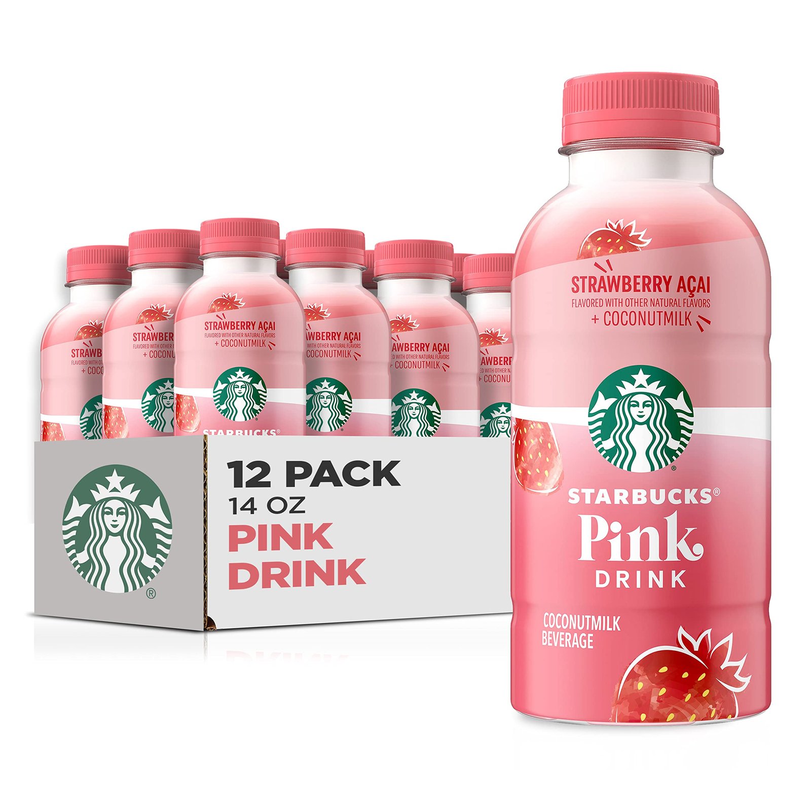 Starbucks Pink Drink (414ml Bottle) - Image 2