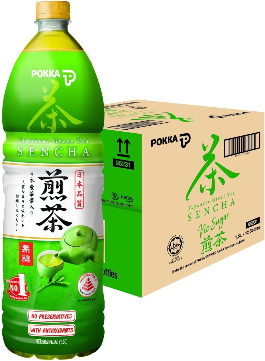 Pokka Sencha (No Sugar) Bottle 500ml - Image 2