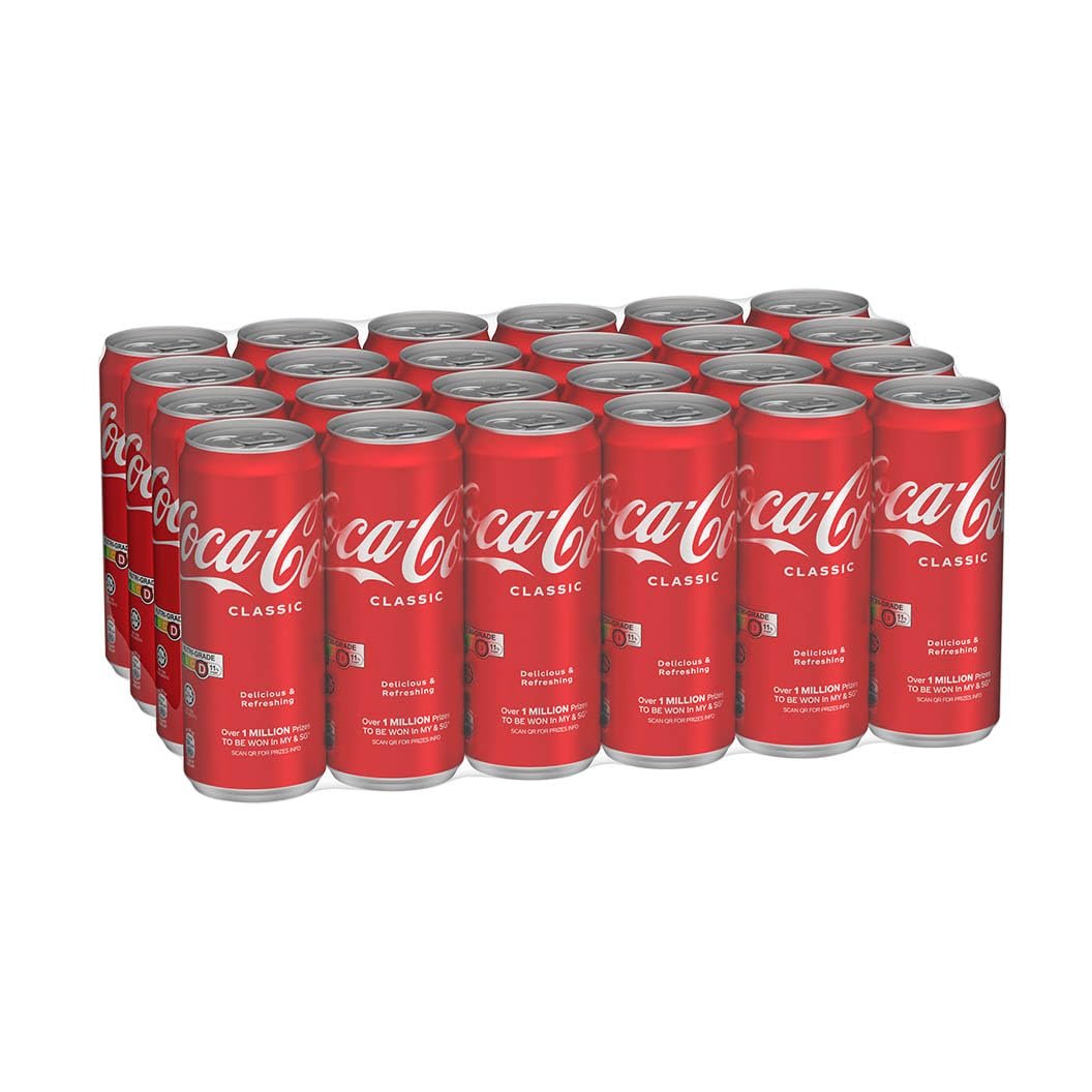 Coca-cola classic can 320ml - Image 2
