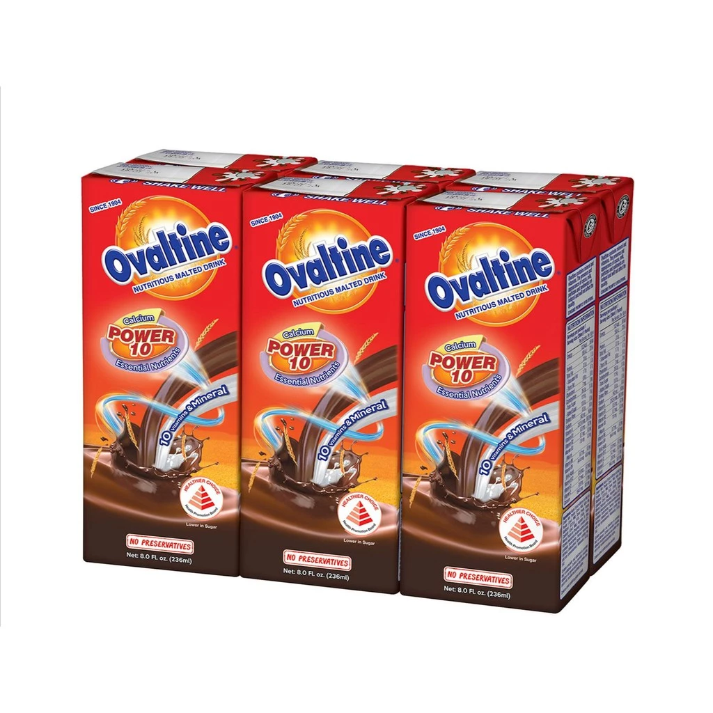 Ovaltine Malted Chocolate Drink 236ml (Can) - Image 2