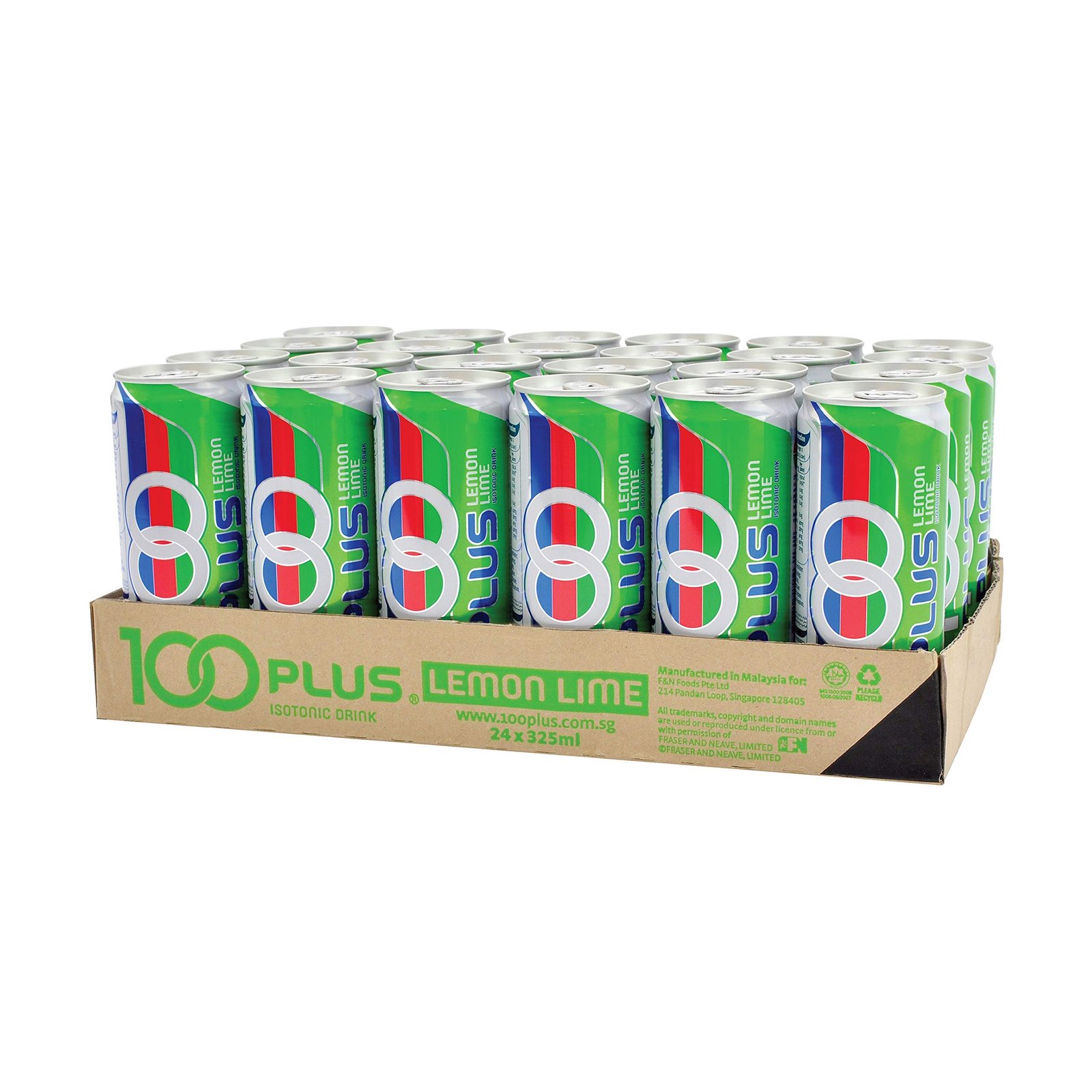 100 Plus Lemon Lime Can 325ml - Image 2