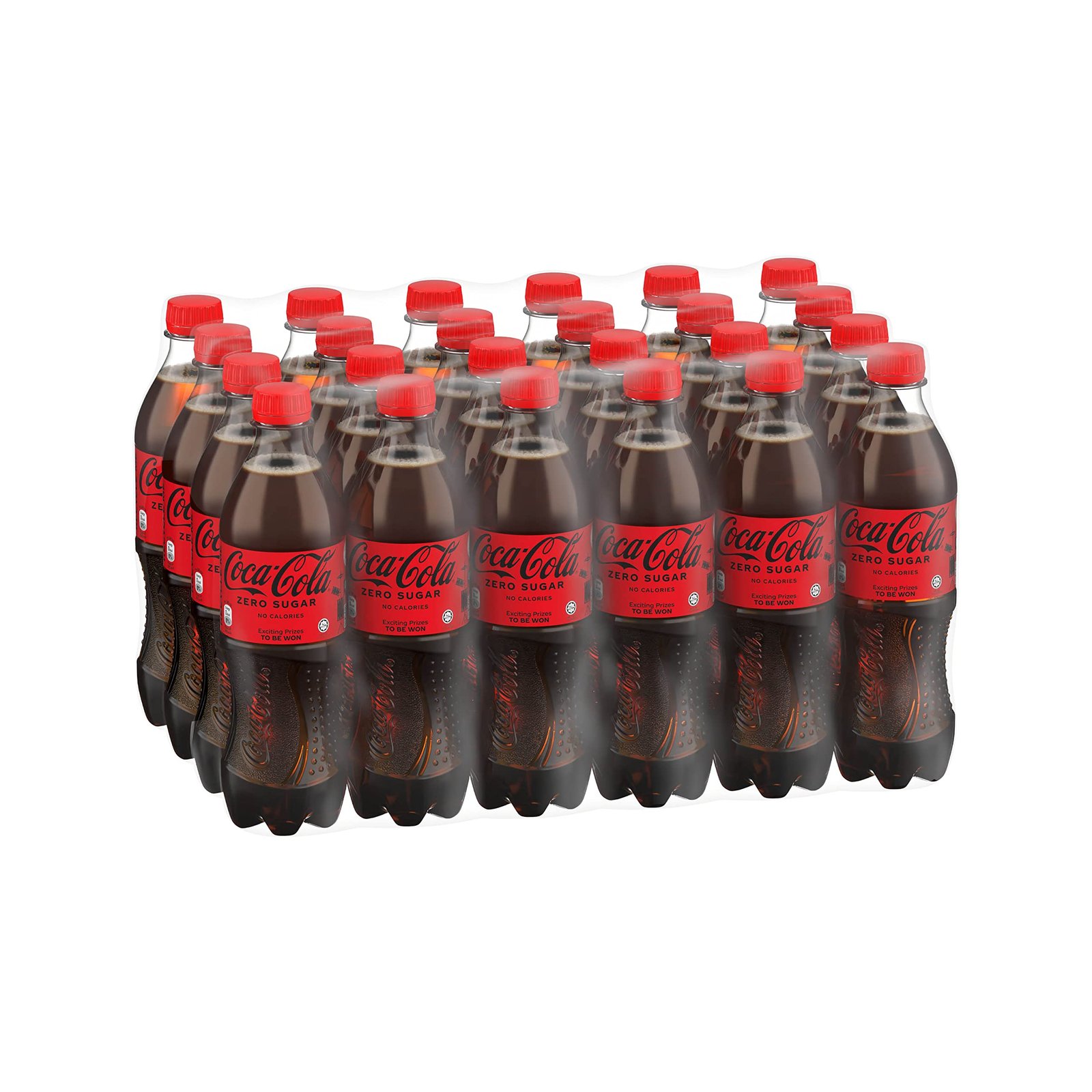 Coca-cola zero sugar bottle 500ml - Image 2