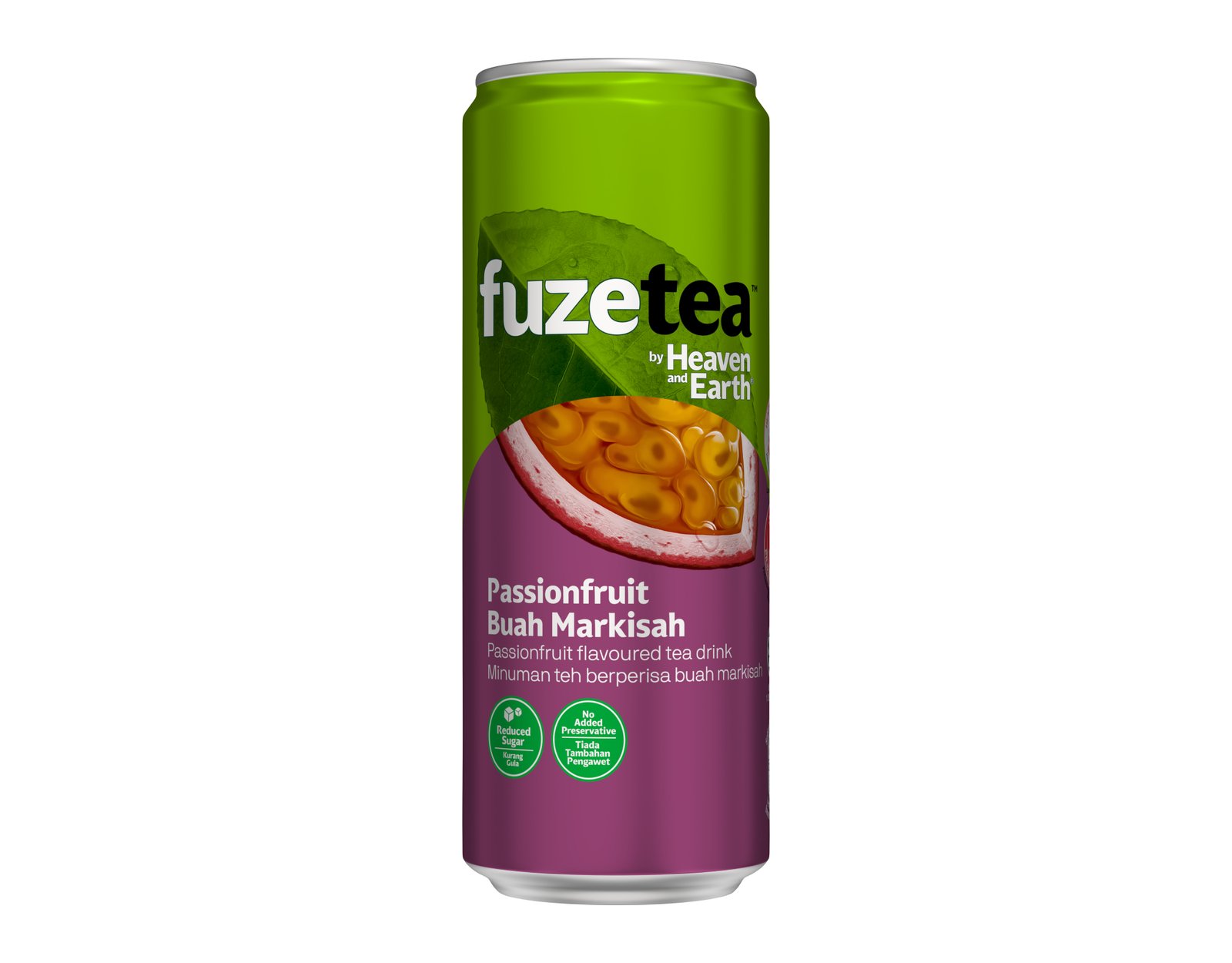 Heaven & Earth Ice Passion Fruit Tea 300ml (Can)