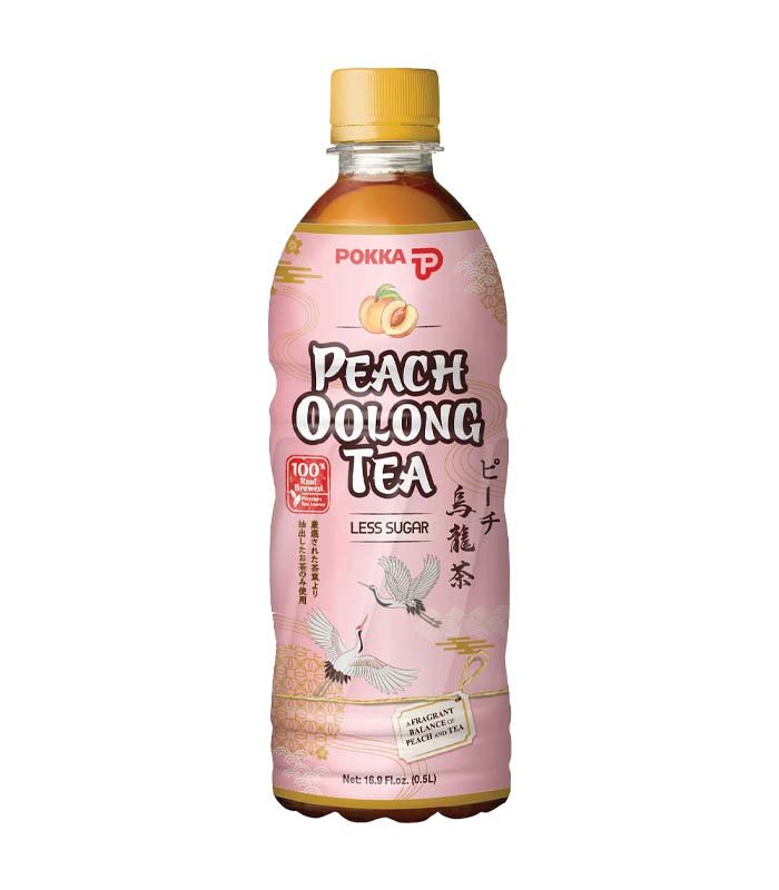 Pokka Peach Tea Bottle 500ml