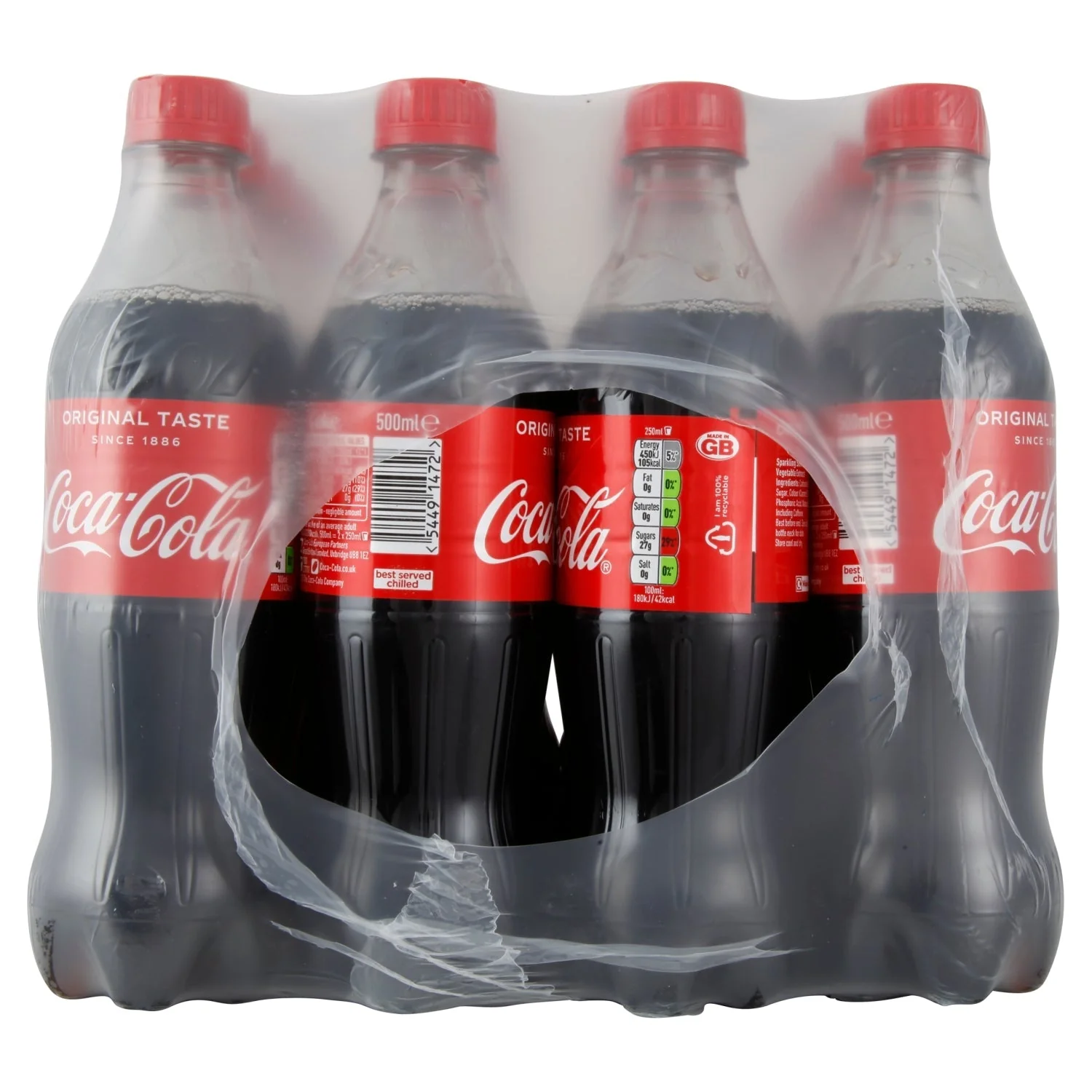 Coca-cola classic bottle 500ml - Image 2