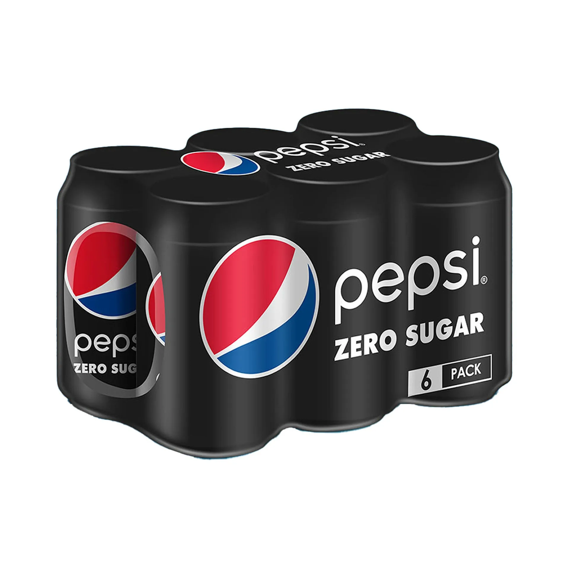 Pepsi black (zero sugar) can 320ml - Image 2