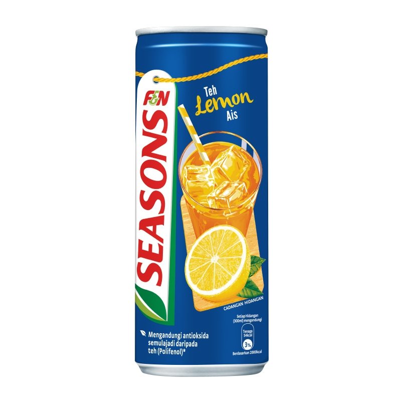 F&N Seasons Ice Lemon Tea Can 300ml
