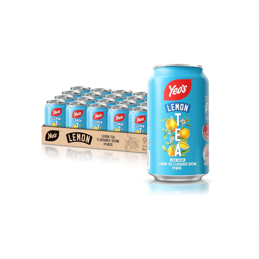 Yeo’s Lemon Tea 300ml (Can) - Image 2